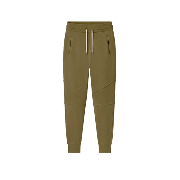 John Elliott Lieutenant Khaki Escobar Drawstring Banded Jogger Zip Pockets 2 - Picture 1 of 16